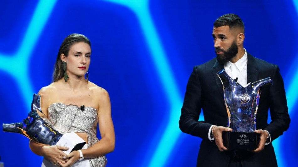 Foot: Karim Benzema sacré joueur UEFA de l'année, à deux mois du Ballon d'Or 