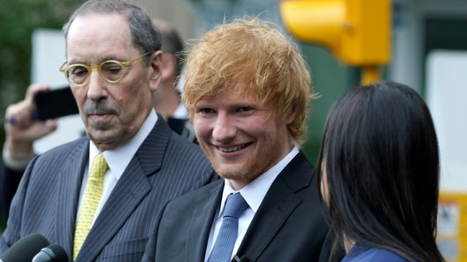 'Very happy' Ed Sheeran wins US copyright trial