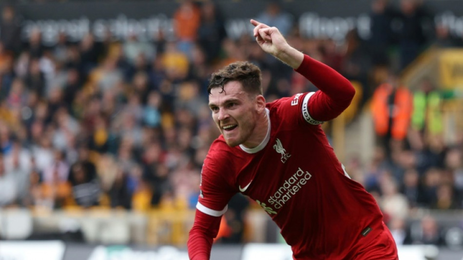 Liverpool perde Andrew Robertson por lesão no ombro