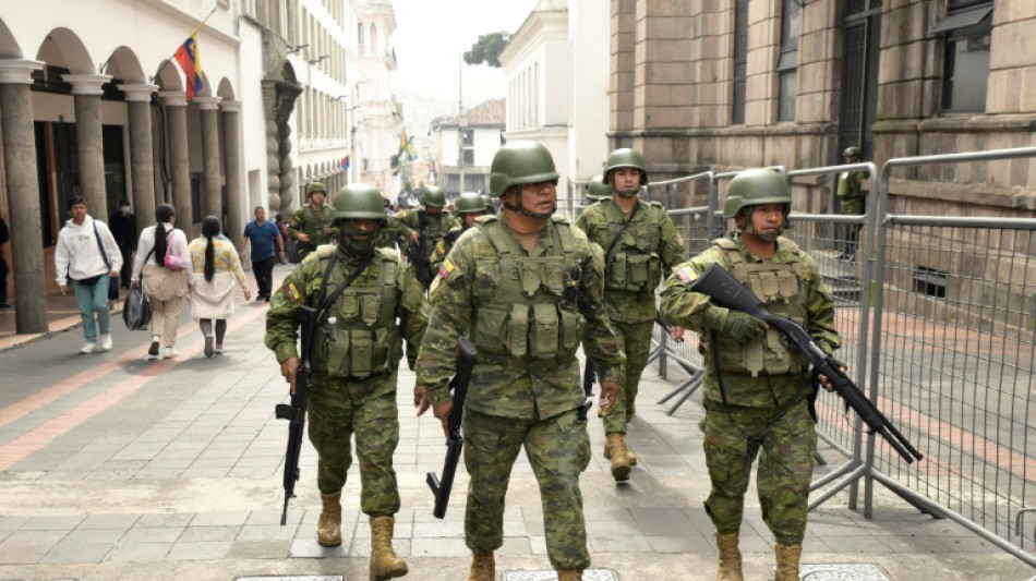 Soldiers on the street as Ecuador declares war on drug cartels