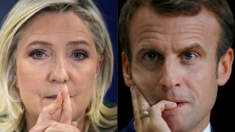 Présidentielle: Macron et Le Pen fourbissent leurs armes avant leur duel télévisé