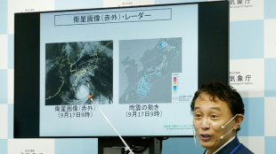 Poderoso tifón Nanmadol alcanza la costa suroeste de Japón