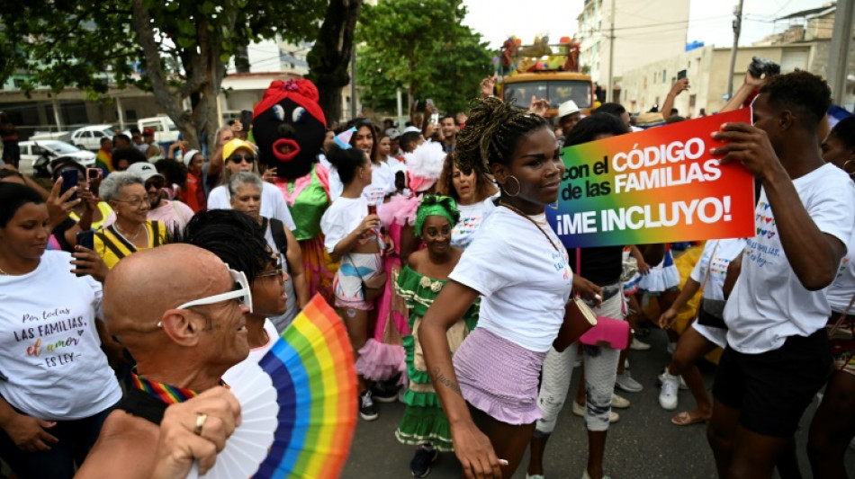 Cuba's LGBTQ community celebrates same-sex marriage with pride conga