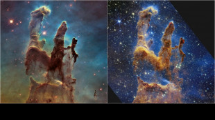 Iconic 'Pillars of Creation' captured in new Webb image