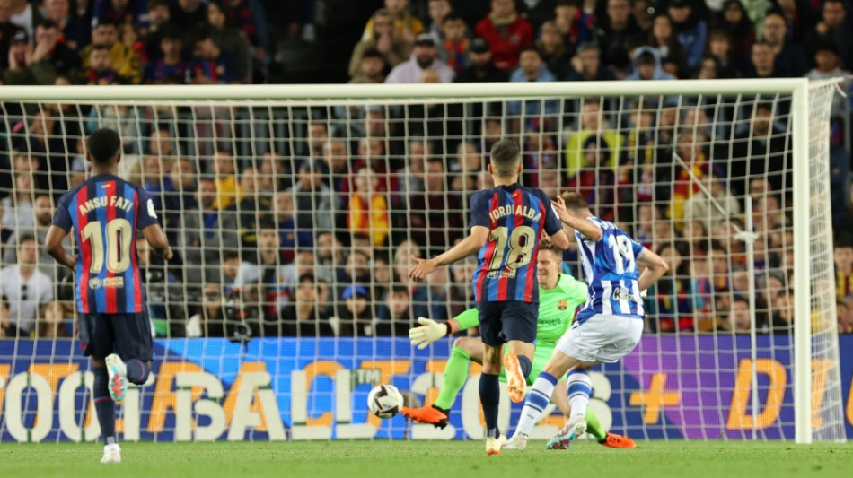 Meister Barca verliert gegen Real Sociedad