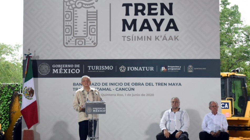 Juez suspende construcción de un polémico tramo del Tren Maya en México