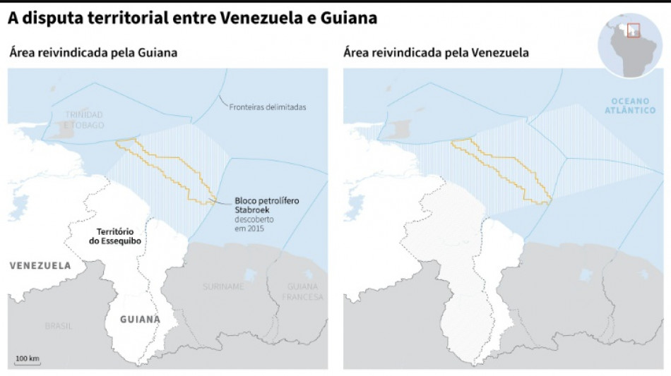 Maduro ordena concessão de licenças para explorar petróleo em área disputada com Guiana