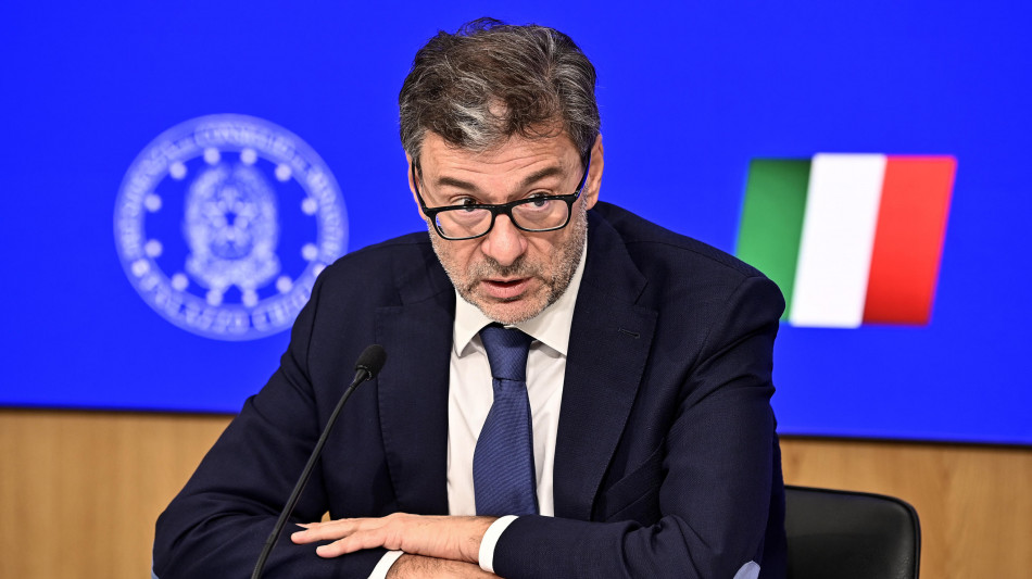 Giorgetti presiede la ministeriale del G7 sull'Africa