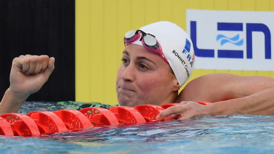 Euro de natation: Charlotte Bonnet vice-championne d'Europe du 100 m nage libre  