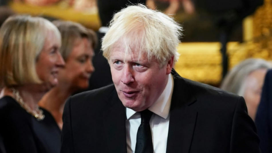 Ex-UK PM Johnson earns over £1 mn for speeches since quitting