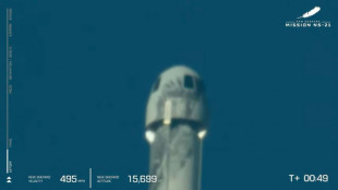 Bezos's Blue Origin makes 5th crewed flight into space