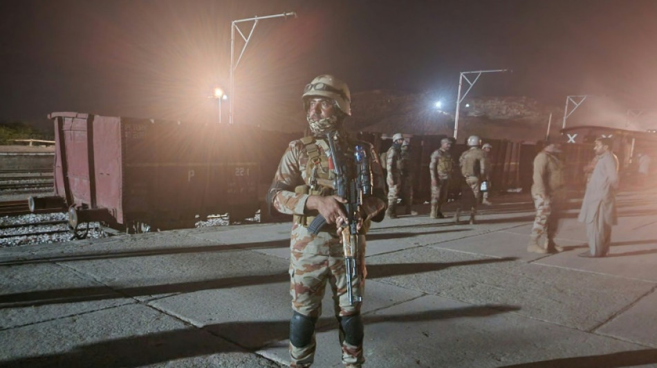 Over 100 hostages freed in deadly Pakistan train siege