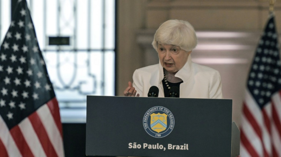 Yellen diz que acordo do G7 para destinar ativos russos à Ucrânia é 'urgente'