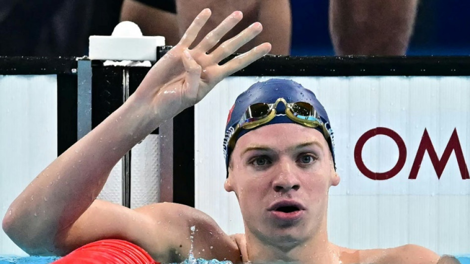 Natation: Léon Marchand et Summer McIntosh élus nageurs de l'année