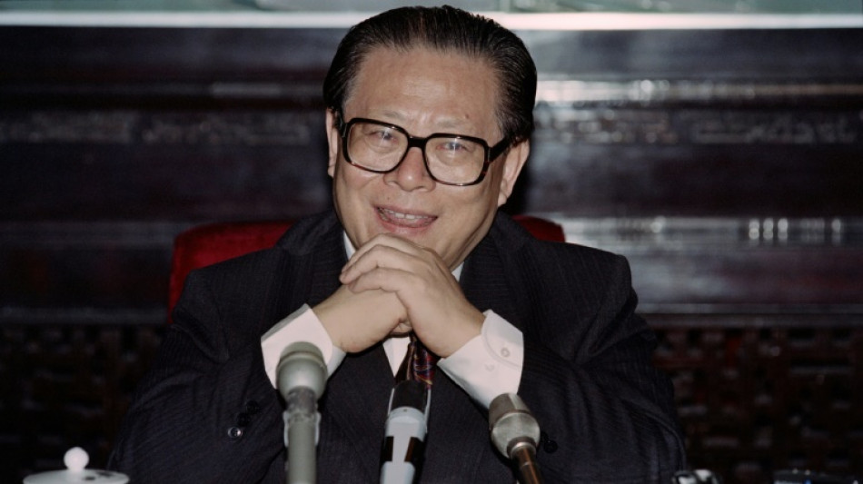 China's ruling party lauds late leader Jiang Zemin