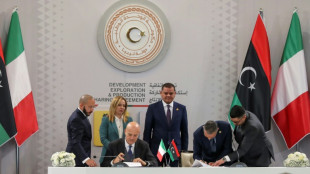 Italy's Eni signs $8 bn gas deal as Meloni visits Libya