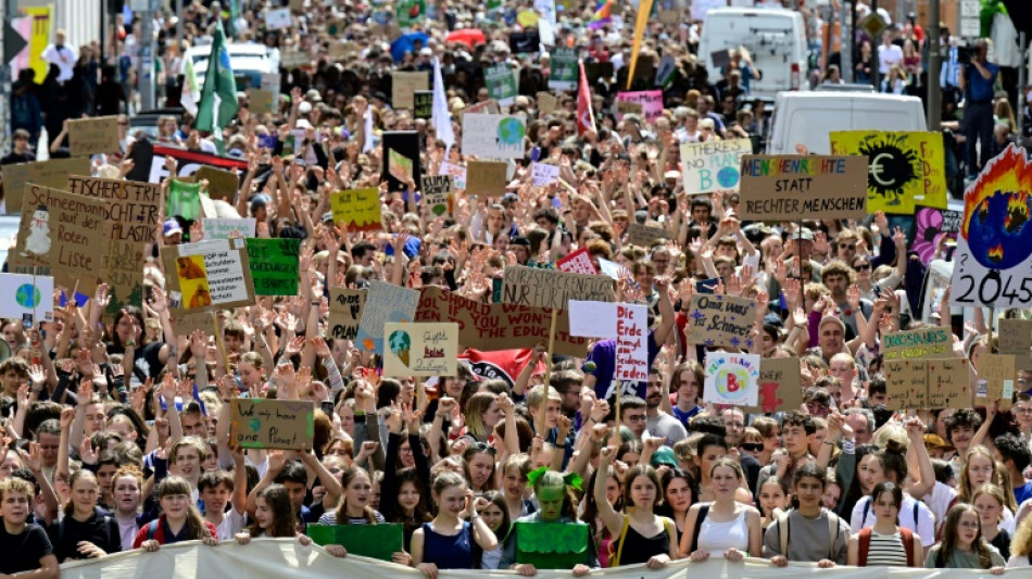 Bundesweit zahlreiche Demonstrationen für mehr Klimaschutz
