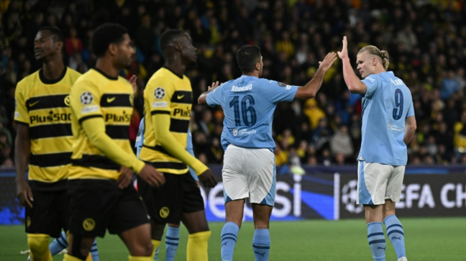 Haaland rescata al Manchester City en su visita a Young Boys