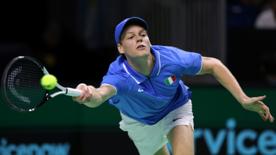 Sinner saves Davis Cup holders Italy against Argentina, forces decider