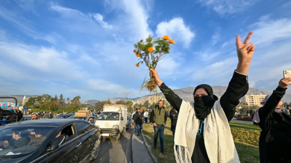 Celebrations across Syria as Assad flees