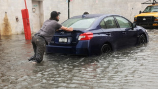 New York flooded by heavy rains, subway partly paralyzed