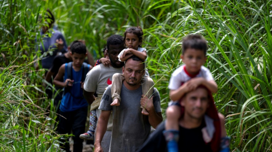 Cresce número de migrantes que atravessaram a selva de Darién, no Panamá