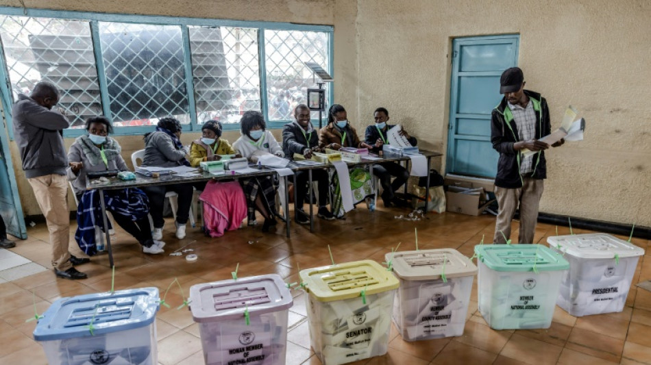 Kenyans vote in close-fought election race