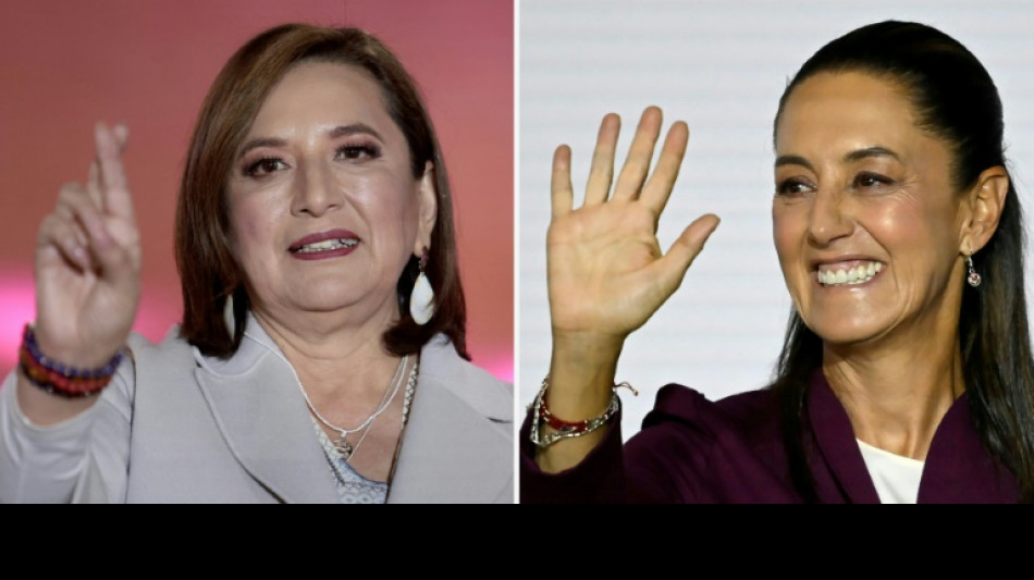 Opositora Gálvez critica Sheinbaum no debate presidencial mexicano