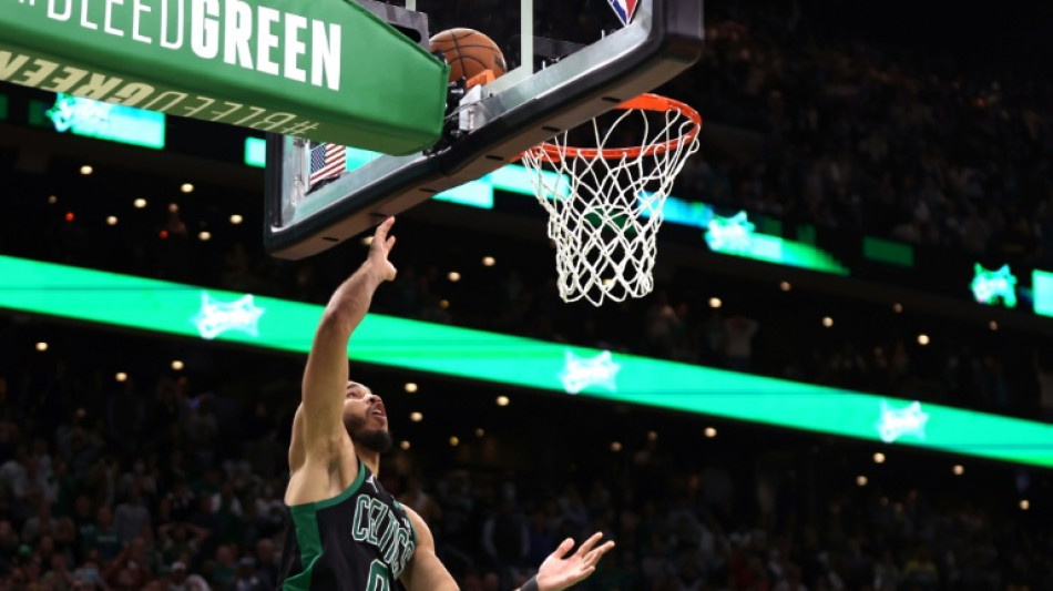 Tatum's winner lifts Celtics over Nets, Heat rout Hawks in NBA playoffs