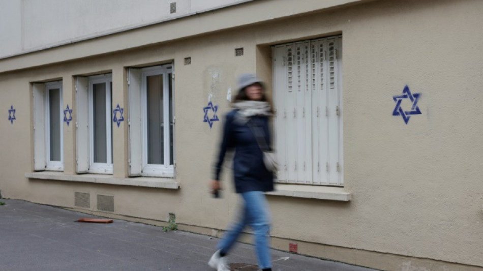 Paris Stars of David graffiti may have been ordered from abroad: prosecutor