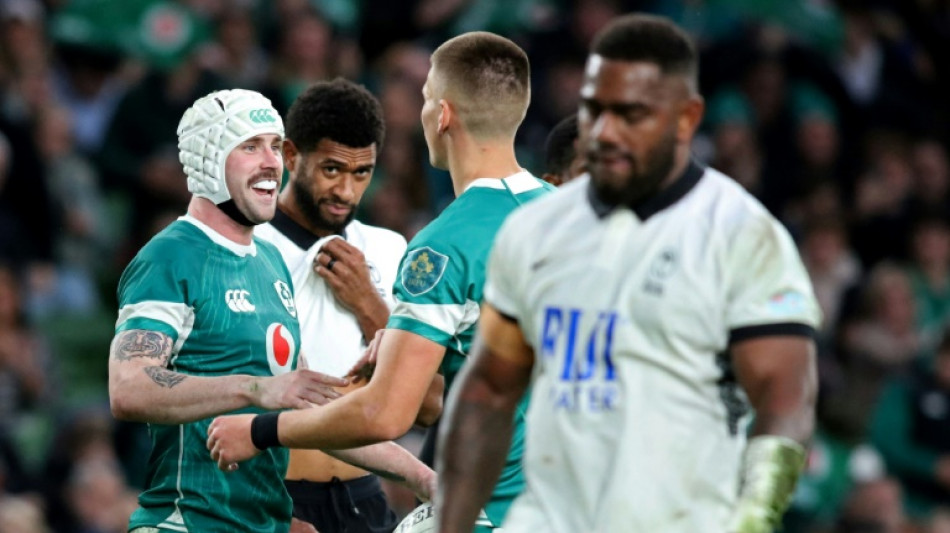 Ireland coast to victory as they run Fiji ragged