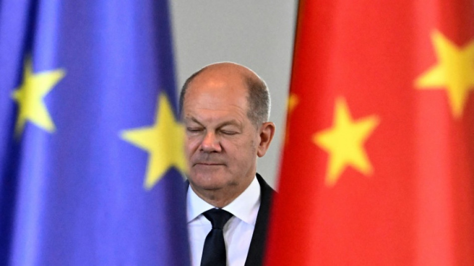 Scholz walks tightrope on trade and politics in China