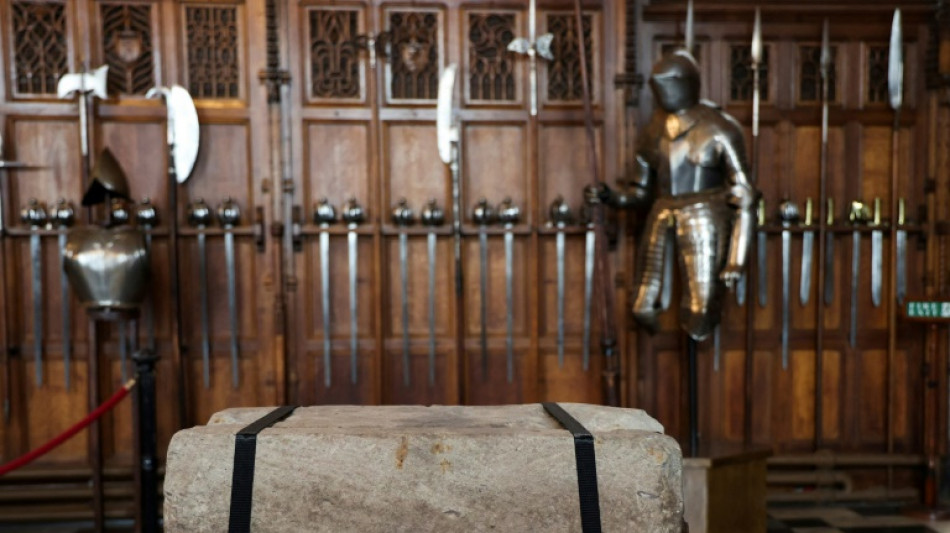 Sacred Scottish stone taken to London for coronation