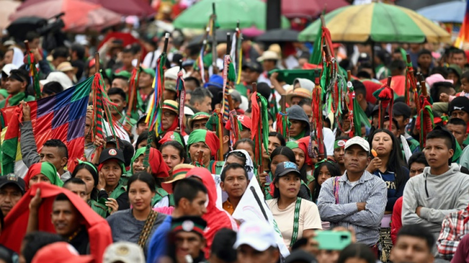 Milhares atendem à convocação de Petro para protestar a favor do governo