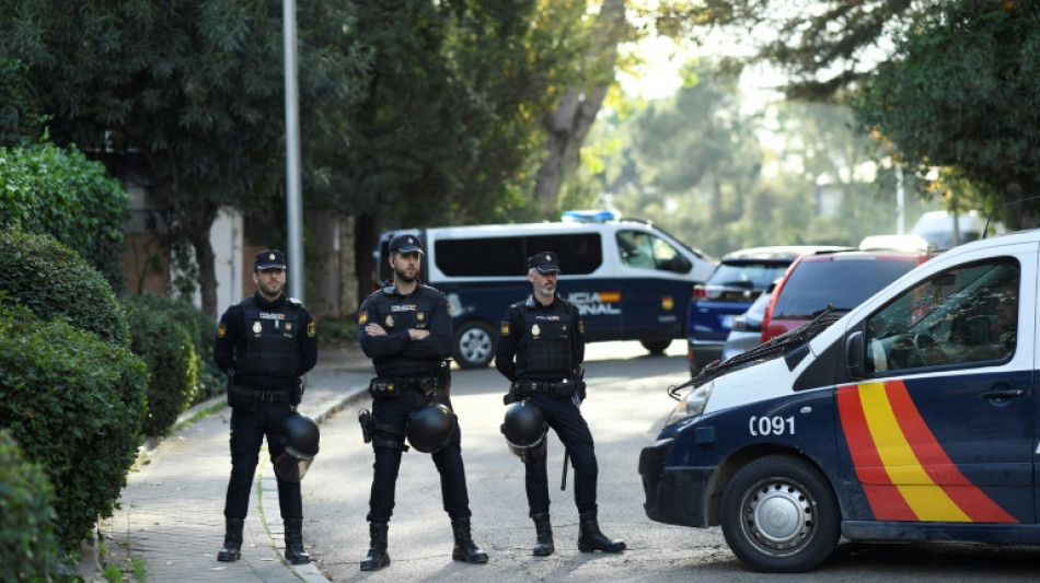 Ukraine embassy guard in Madrid 'lightly' injured by letter bomb