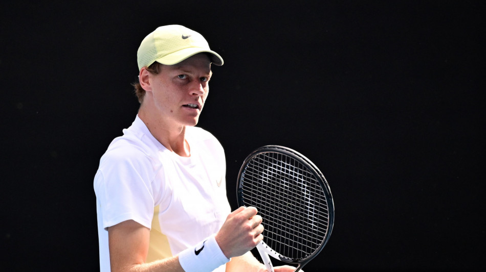 Australian Open: Sinner domani contro De Minaur dalle 9:30