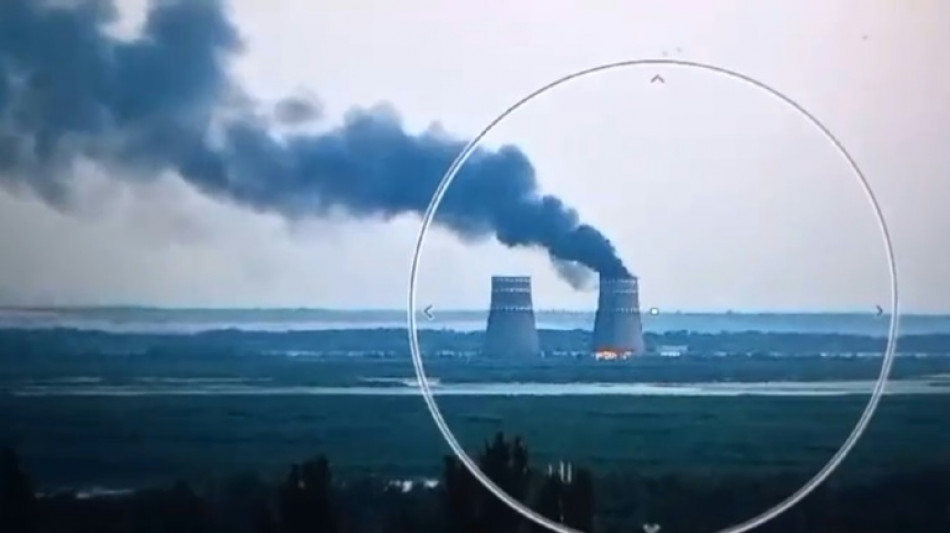 Incendio en la central nuclear ucraniana de Zaporiyia, descartan un "impacto" para la seguridad