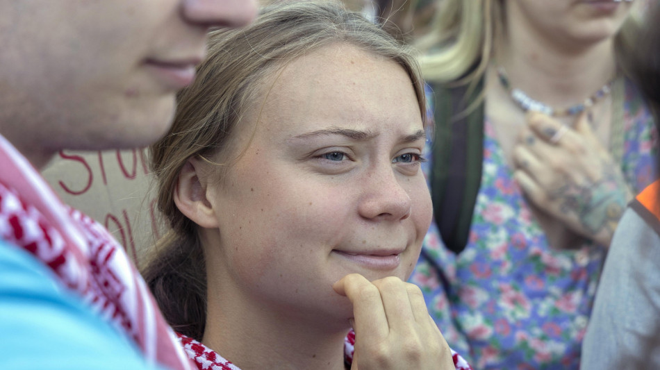 Attivista Greta Thunberg contro impianto gas in Norvegia