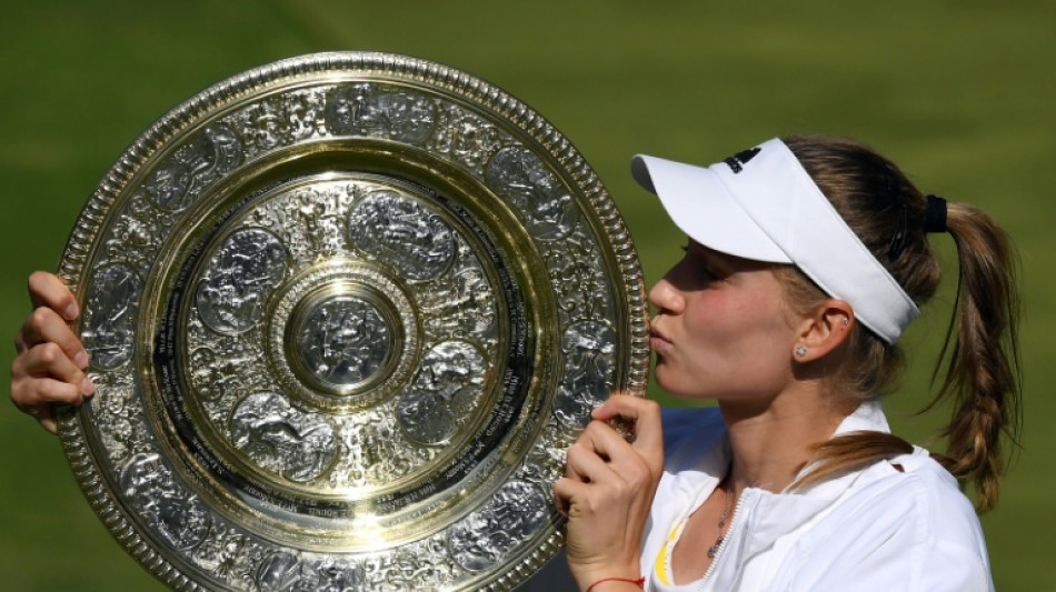 Wimbledon: Rybakina, une championne mi-kazakhe, mi-russe  