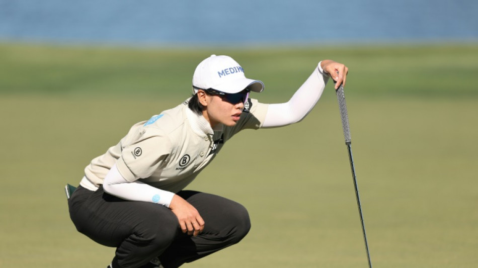 South Korean An grabs lead at LPGA Tour Championship