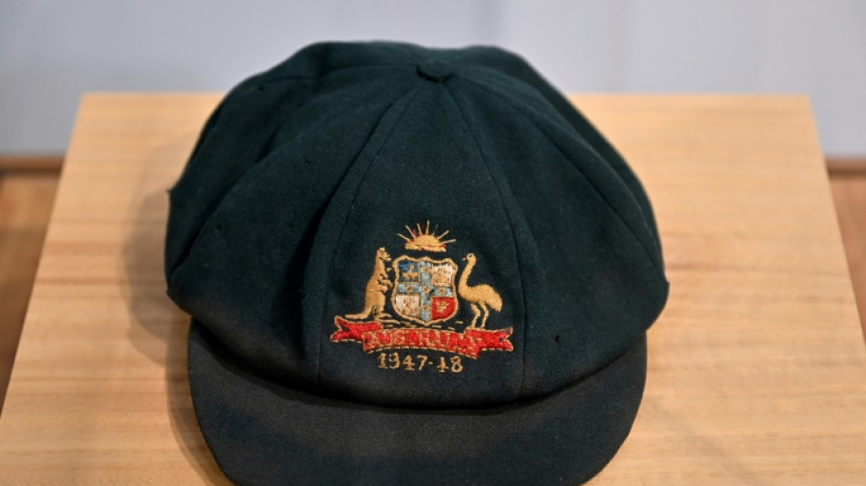 Bradman 'baggy green' cap sells for $250,000 at auction