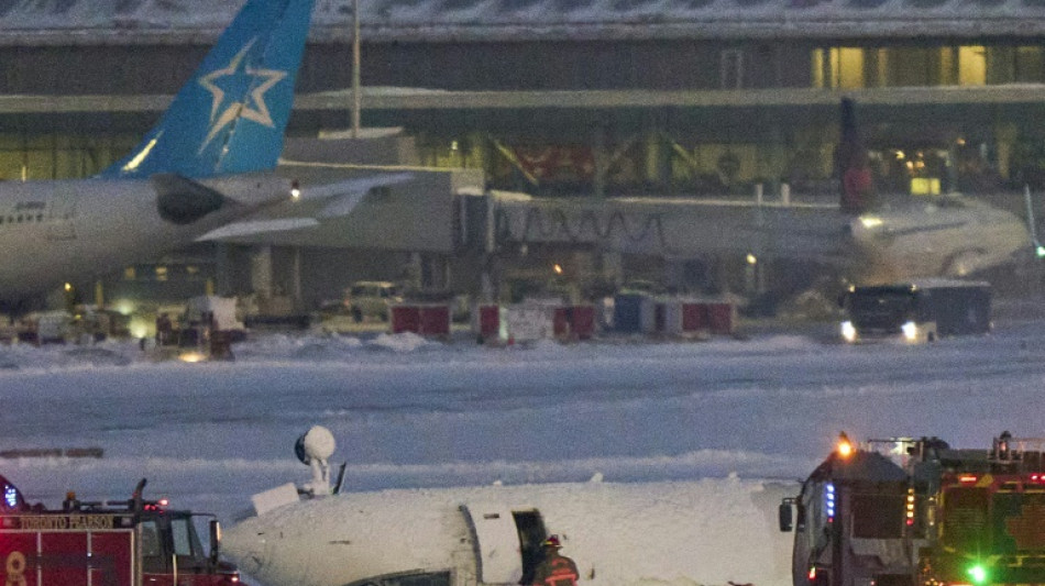 Un accidente de avión de Delta Air Lines en Toronto deja al menos 18 heridos