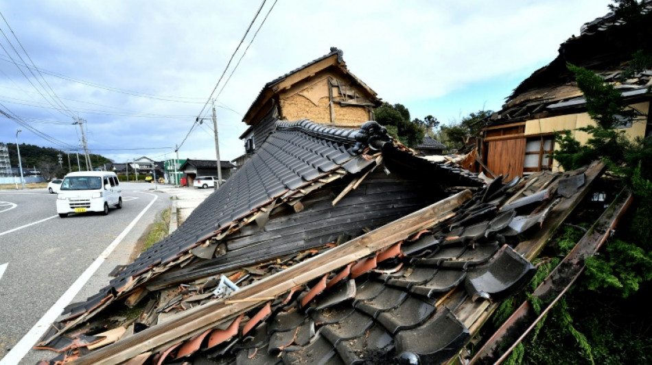 'Helpless': Japan earthquake shatters New Year calm