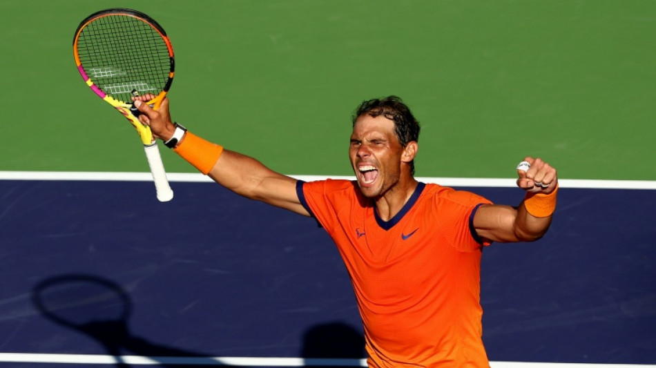 Nadal firma otra remontada heroica en Indian Wells; Osaka eliminada entre lágrimas