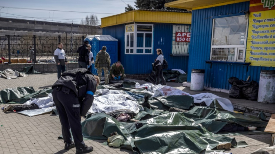 Dutzende Tote bei Angriff auf Bahnhof voller Flüchtlinge in Kramatorsk