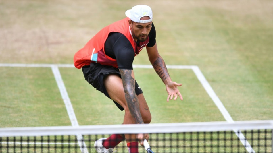 ATP: Kyrgios, blessé, déclare forfait avant son 2e tour à Majorque