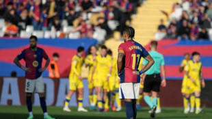 Las Palmas stun Barca on 125th anniversary, Atletico rout Valladolid