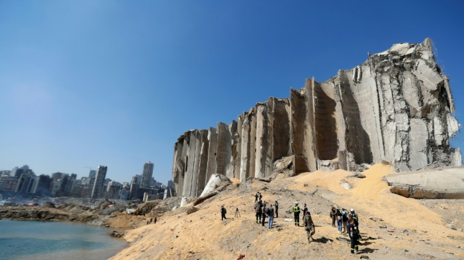 Angehörige von Opfern demonstrieren an Jahrestag von Hafen-Katastrophe in Beirut