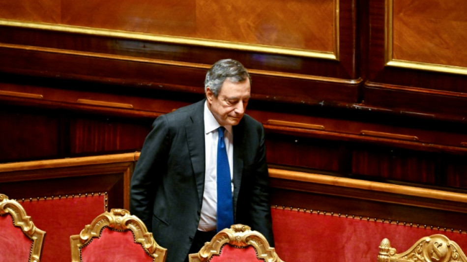 Italie: Draghi sur le départ après l'implosion de sa coalition