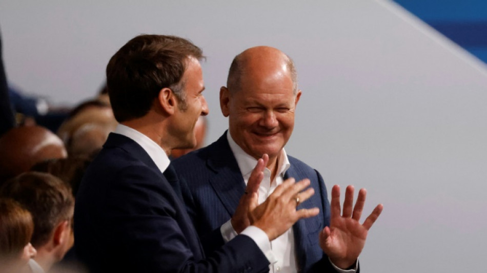 Macron und Scholz kommen bei Unternehmertreffen in Evian zusammen